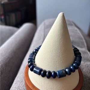 Lapis Lazuli Beaded Bracelet